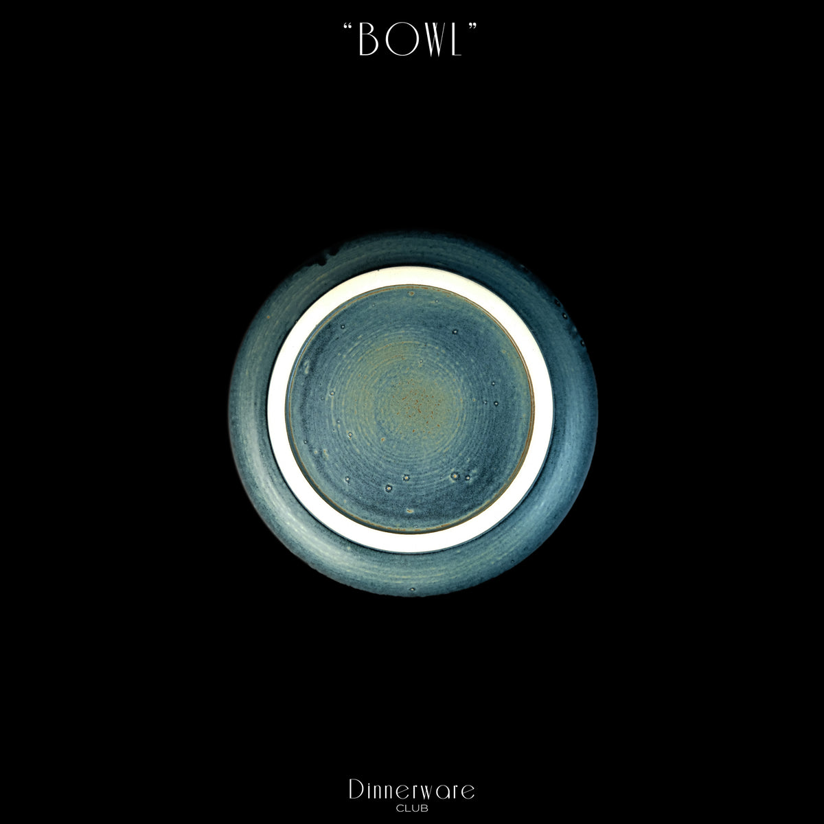 SEMICIRCLE BOWL - "DEEP OCEAN"