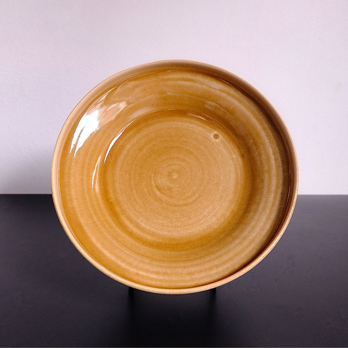 amber plate