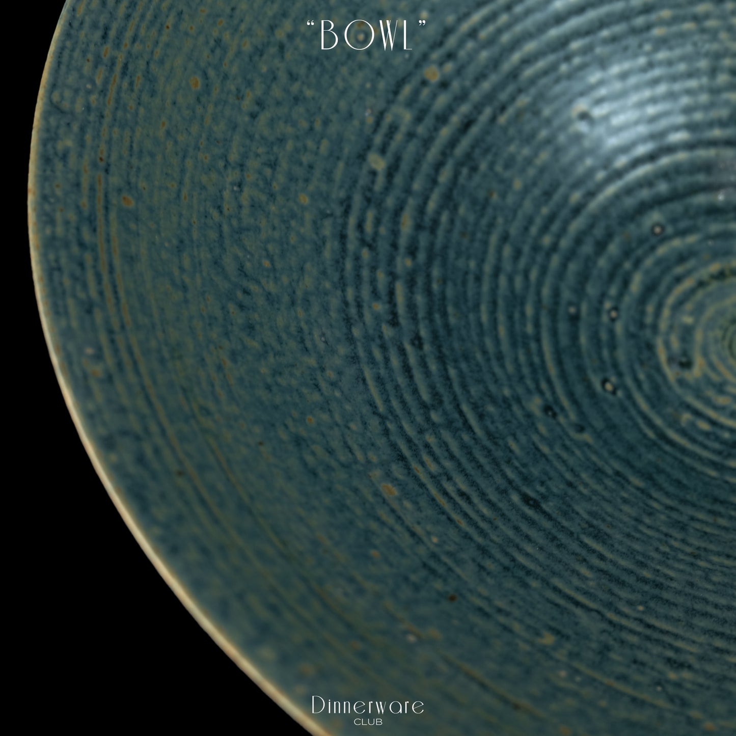 POWDER TANG BOWL - "DEEP OCEAN"