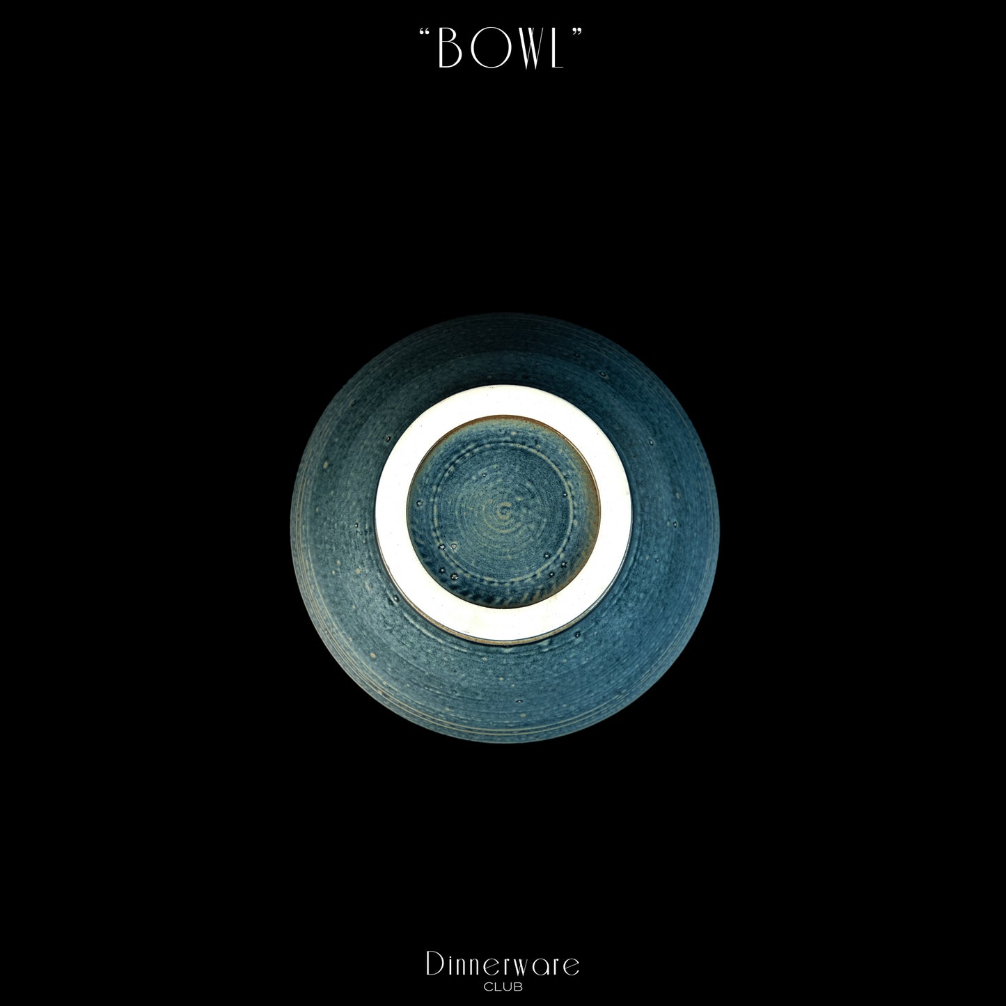 POWDER TANG BOWL - "DEEP OCEAN"