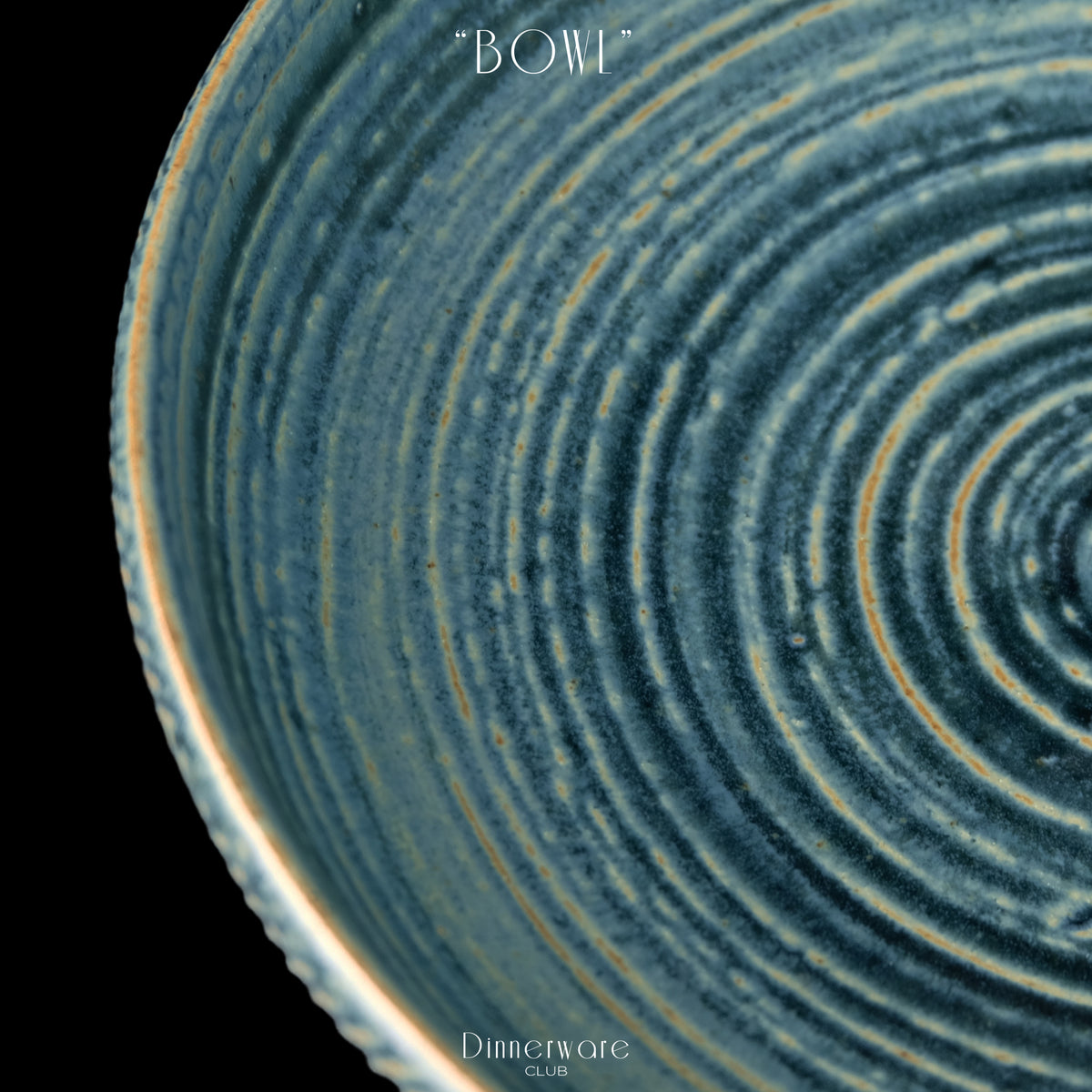 BLUE RING BOWL - "DEEP OCEAN"