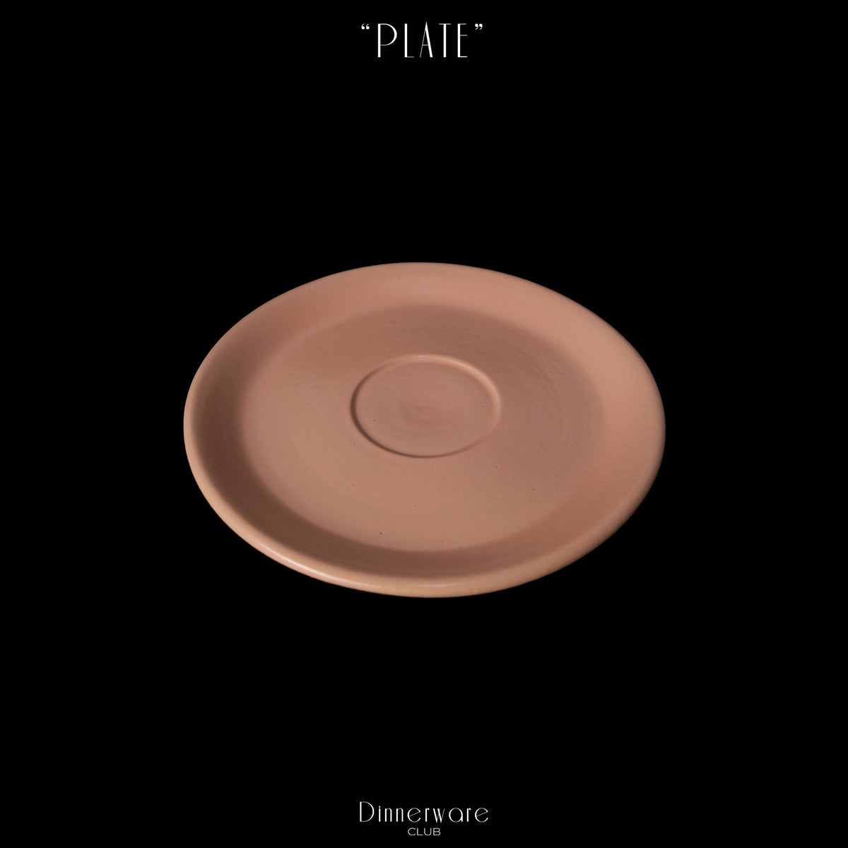 HIBISCUS PLATE - "RETRO PINK"