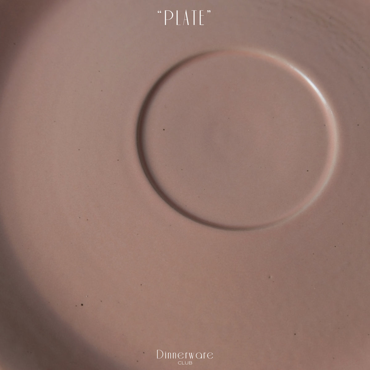 HIBISCUS PLATE - "RETRO PINK"