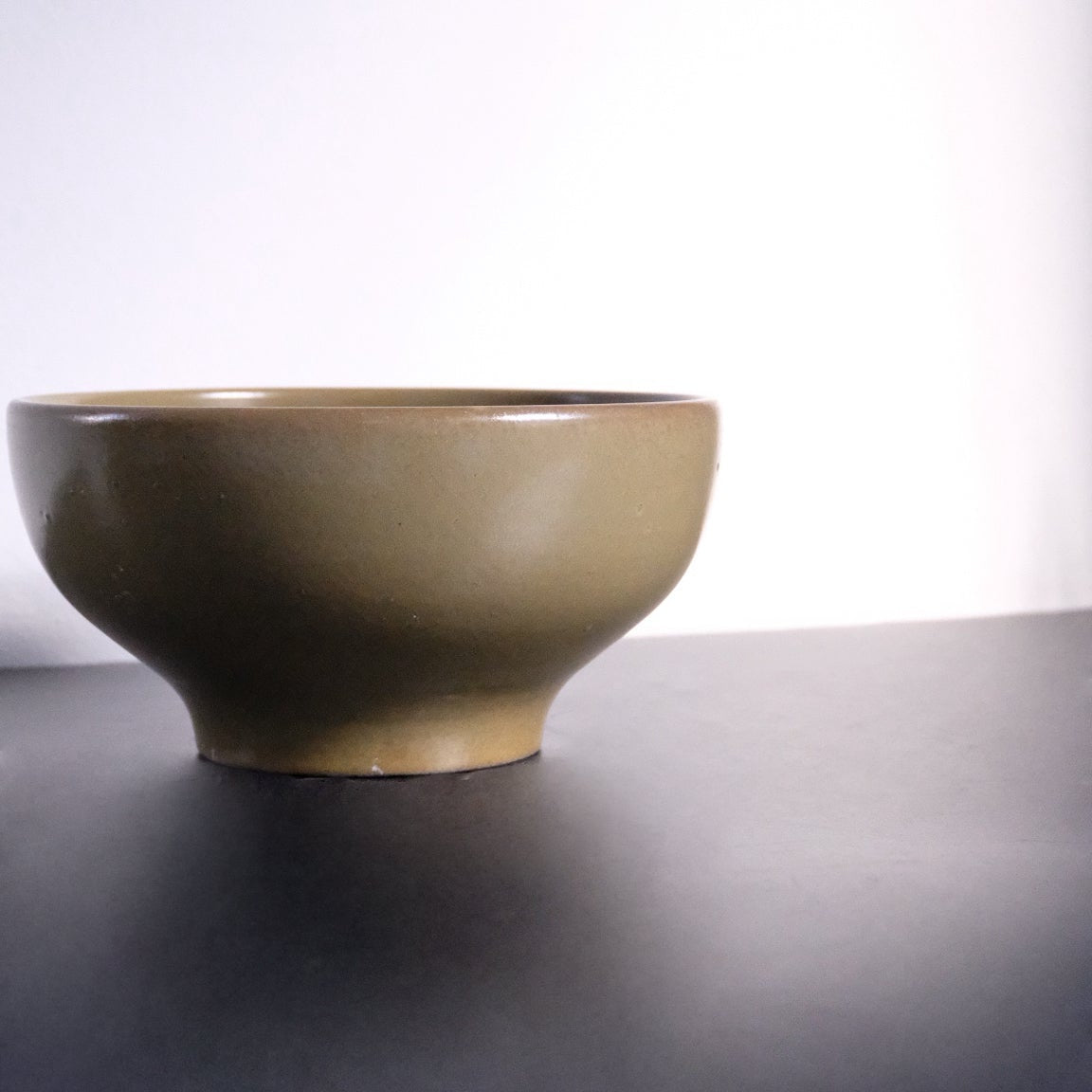 Gunmetal Brown Bowl