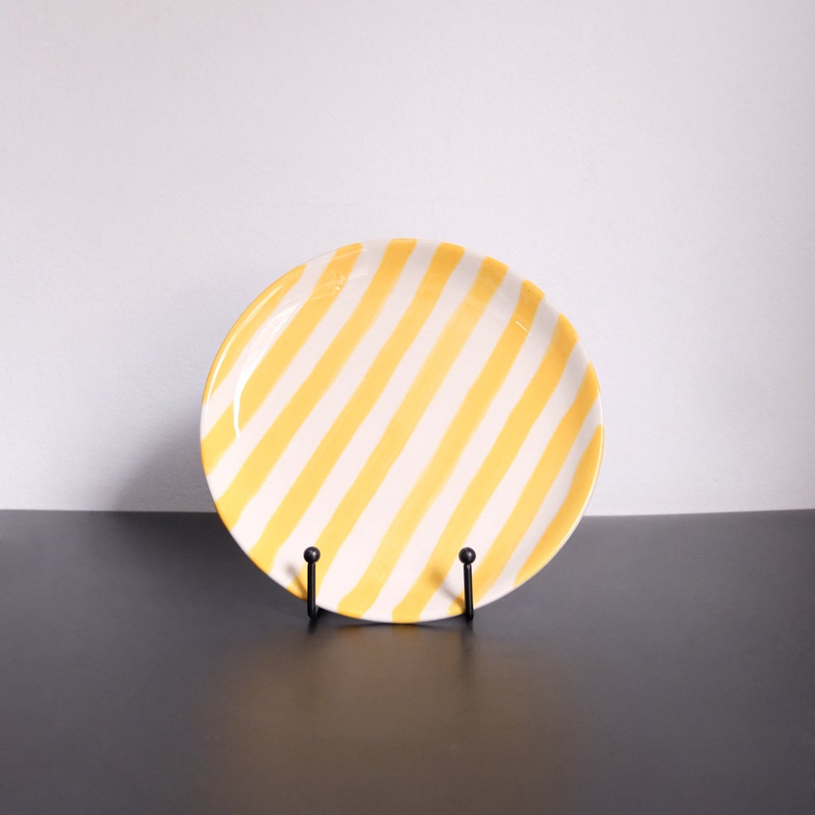 Yellow Chalk Plate