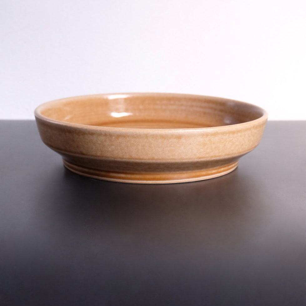 Amber Wood Plate